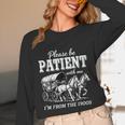 Please Be Patient With Me I'm From The 1900s Unisex Long Sleeve T-Shirt Please Be Patient With Me I'm From The 1900s Unisex Long Sleeve T-Shirt