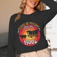 Please Be Patient With Me I'm From The 1900s Vintage Meme Unisex Long Sleeve T-Shirt