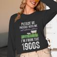 Please Be Patient With Me I'm From The 1900s Vintage Ox Unisex Long Sleeve T-Shirt