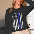 Police Graduation Est 2025 Back Print Police Academy Vintage Unisex Long Sleeve T-Shirt