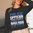 Police Officer Saying Academy Graduation Women Men Unisex Long Sleeve T-Shirt