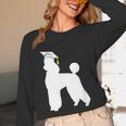 Poodle Graduation Dog Graduate Unisex Long Sleeve T-Shirt