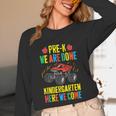 Pre-K Graduation Monster Truck Kindergarten Here We Come Unisex Long Sleeve T-Shirt