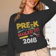 Pre-K Nailed It Class Of 2018 Graduation Unisex Long Sleeve T-Shirt