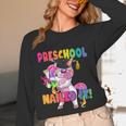 Preschool Nailed It Flossing Unicorn Graduation Shirt Unisex Long Sleeve T-Shirt