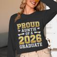 Proud Auntie Of A 2026 Graduate Shirt Class 2026 Graduation Unisex Long Sleeve T-Shirt