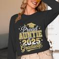 Proud Auntie Of A Class Of 2025 Graduate Senior Graduation Unisex Long Sleeve T-Shirt