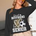 Proud Boyfriend Of A 2026 Senior Soccer Graduation Leopard Unisex Long Sleeve T-Shirt