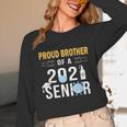 Proud Brother Of a 2021 Senior Shirt Graduation Unisex Long Sleeve T-Shirt
