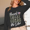 Proud Coast Guard Sister US Coast Guard Graduation Sister Unisex Long Sleeve T-Shirt