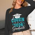 Proud Cousin Of a Class Of 2026 Graduate For Graduation Unisex Long Sleeve T-Shirt