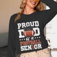 Proud Dad Of a Football Senior 2026 Graduation Unisex Long Sleeve T-Shirt