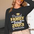 Proud Family Class Of 2023 PHD Graduate Doctorate Graduation Unisex Long Sleeve T-Shirt