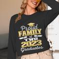 Proud Family Of Two 2023 Graduate Class 2023 Graduation Unisex Long Sleeve T-Shirt