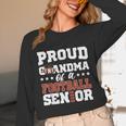 Proud Grandma Of a Football Senior 2026 Graduation Unisex Long Sleeve T-Shirt