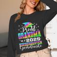 Proud Grandma Of Kindergarten Graduate 2025 Graduation Unisex Long Sleeve T-Shirt