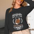 Proud Grandpa Of a 2026 Football Senior Graduation Unisex Long Sleeve T-Shirt