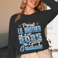Proud Lil Brother Of 2025 Graduate College Shirt Graduation Unisex Long Sleeve T-Shirt