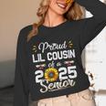 Proud Lil Cousin Of A Class Of 2025 Senior Graduation 2025 Unisex Long Sleeve T-Shirt