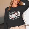 Proud Mama Of A 2026 Senior Baseball Graduation Mom Unisex Long Sleeve T-Shirt