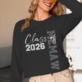 Proud Memaw Of A Class Of 2026 Graduate Senior 26 Graduation Unisex Long Sleeve T-Shirt
