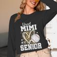 Proud Mimi Of A 2026 Senior Baseball Graduation Leopard Unisex Long Sleeve T-Shirt