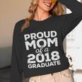 Proud Mom Of A 2018 Graduate Senior Class Graduation T-Shirt Unisex Long Sleeve T-Shirt