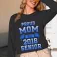 Proud Mom Of 2018 Senior GraduationShirt Unisex Long Sleeve T-Shirt