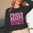 Proud Mom Of a 2025 Graduate Class Senior Graduation Mother Unisex Long Sleeve T-Shirt