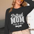 Proud Mom Of 2025 Graduate Senior Mom 25 Graduation Unisex Long Sleeve T-Shirt