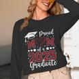 Proud Mom Of 2025 Senior Graduate Matching Family Graduation Unisex Long Sleeve T-Shirt