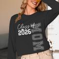 Proud Mom Of A 2026 Graduate Grad Senior Mother Graduation Unisex Long Sleeve T-Shirt