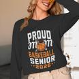 Proud Mom Of Basketball Senior 2026 Graduation Unisex Long Sleeve T-Shirt