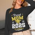 Proud Mom Of Two Class Of 2025 Graduates Twins Graduation Unisex Long Sleeve T-Shirt