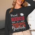 Proud Niece Of a Class Of 2025 Graduate For Graduation Unisex Long Sleeve T-Shirt