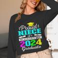 Proud Niece Of Kindergarten Graduate 2024 Graduation Niece Unisex Long Sleeve T-Shirt