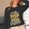 Proud Pop Of A 2026 Graduate Class Of 2026 Graduation Unisex Long Sleeve T-Shirt