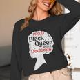 Proud Queen Shirt PhD Graduation Afro Doctorate Unisex Long Sleeve T-Shirt