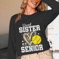 Proud Sister Of A 2026 Senior Softball Graduation Leopard Unisex Long Sleeve T-Shirt