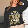 Proud Step Mom Of A Class Of 2025 Graduate Senior Graduation Unisex Long Sleeve T-Shirt