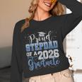 Proud Stepdad Of Senior 2026 Class Of 2026 Graduation Unisex Long Sleeve T-Shirt