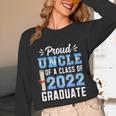 Proud Uncle Of A Class Of 2022 Graduate 22 Senior Graduation Unisex Long Sleeve T-Shirt