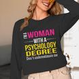 Psychology Degree Major Graduation 2024 Psychologist PsyD Unisex Long Sleeve T-Shirt