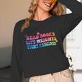 Read Books Lift Weights Fight Fascists Tie Dye Men Women Unisex Long Sleeve T-Shirt Read Books Lift Weights Fight Fascists Tie Dye Men Women Unisex Long Sleeve T-Shirt