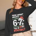 Reading 67 Meme English Teacher Christmas Book Lover Unisex Long Sleeve T-Shirt