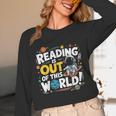 Reading Is Out Of This World Space Book Lover Kids Unisex Long Sleeve T-Shirt Reading Is Out Of This World Space Book Lover Kids Unisex Long Sleeve T-Shirt