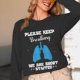 Respiratory Therapist Appreciation RT School Graduation Unisex Long Sleeve T-Shirt