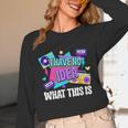 Retro 80s Style 90s Pop Fashion Nostalgia Eighties Music Unisex Long Sleeve T-Shirt