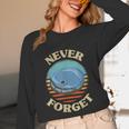 Retro CD Player Never Forget Nostalgia Vintage Unisex Long Sleeve T-Shirt
