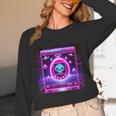 Retro Nostalgia Vaporwave- Error 404 Unisex Long Sleeve T-Shirt
